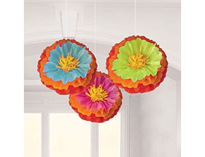 1410-0730 Фигура бум Фиеста цветы 3шт/А