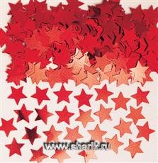 1501-0193 Конфетти Звезды красные 14гр/A