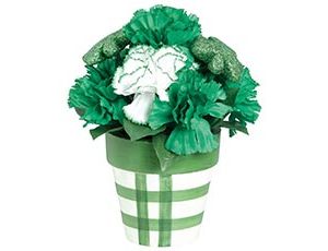 1501-3514 Декор Ваза День Святого Патрика блеск/A