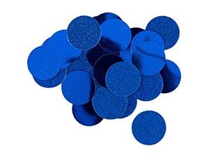 1501-3951 Конфетти Круги синие блеск 64гр/A