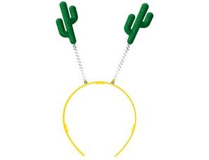 1501-4394 Ободок-антенки Кактус блеск/A