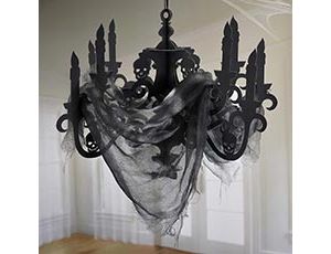 1501-4898 Фигура подвесн Канделябр с паутиной/А