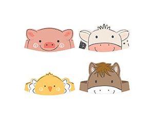 1501-5001 Украшение на голову бум Ферма 8шт/А