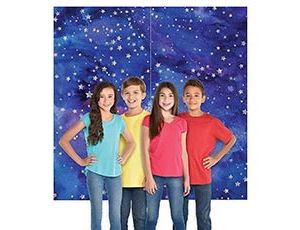 1501-5051 Декорация Галактика 165х85см 2шт/А