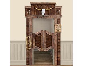 1501-5095 Украшение на дверь Салун Вестерн 215см/А