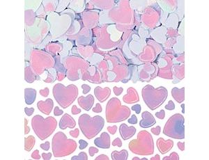 1501-5325 Конфетти Сердца перламутр 70гр/A