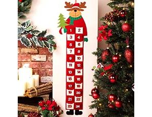 1501-5357 Календарь адвент Олень 21х87см/N