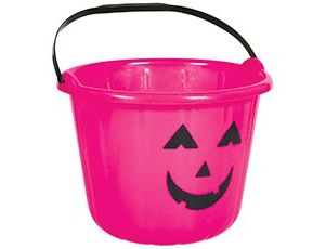1501-5428 Ведерко пласт Тыква розовое 16,5х22см/А
