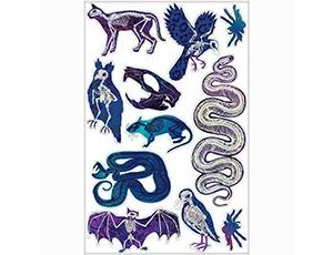 1501-5452 Наклейка Ночной произвол 31х60см/А