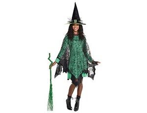 1501-5533 Шляпа Ведьмы с пряжкой черная/А