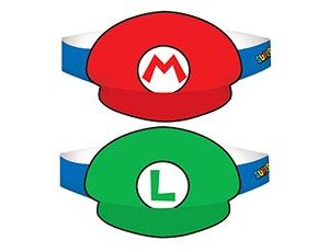 1501-5890 Шапка Супер Марио бум 8шт/А