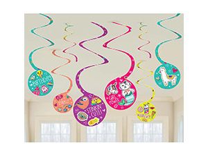 1501-5918 Спираль Селфи Вечеринка 60см 8шт/А