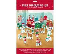 1501-6056 Декор-комплект настол Рождество 11шт/А