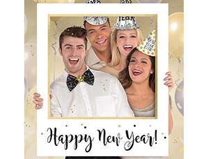 1501-6072 Селфи-рамка HNY 76х89см/А