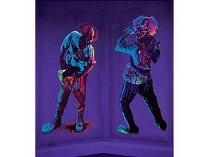 1501-6363 Декорация HWN Карнавал 165х85см 2шт/A