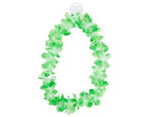 1501-6435 Гавайи Цветы зеленые/белые 105см/G