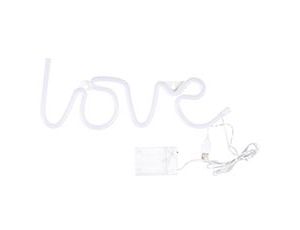 1501-6632 Фигура светящ LED LOVE белая/G