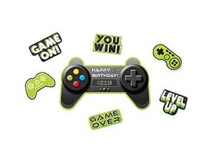 1501-6650 Декор-компл и наклейки Джойстик 12шт/А