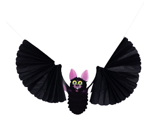 1501-6827 Фигура бум HWN Летучая мышь подвес 46смG