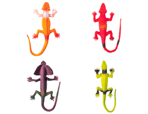 1501-6858 Ящерица пластик 16см асс/G