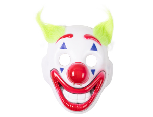 1501-6896 Маска Клоун зеленые волосы/G