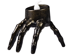 1501-6915 Свеча светодиод HWN Рука скелета черн/G