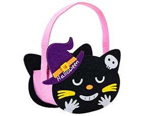 1501-6977 Конфетница HWN Кот черный фетр/G