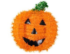 1501-6980 Тыква мишура подвесная 27х28см/G