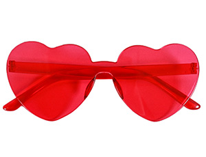 1501-6984 Очки Сердца красные/G