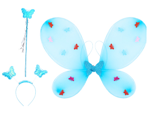 1501-7007 Комплект карнав дет LED Фея голубой/G