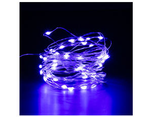 1501-7017 Гирлянда светодиод Роса синий100Led 10мG