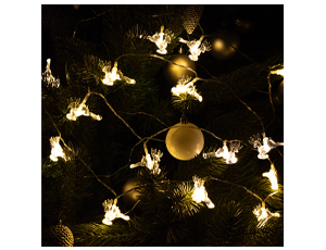 1501-7034 Гирлянда светодиодная Олень золотой 3м/G