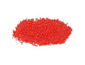 1501-7067 Шарики пенопласт 2-4мм красные 10гр
