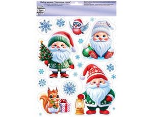 1501-7089 Наклейка Сказочные Герои 33х24см