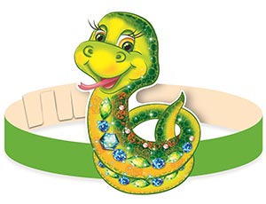 1501-7113 Ободок бум Змейка