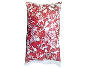 1501-7116 Конфетти Звезды красн/бел бумаж 2,5см1кг