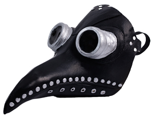 1501-7147 Маска Чумной Доктор латекс/G