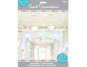 1501-7195 Спираль Звезда Pearl 60см 30шт/A