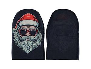 1501-7206 Маска тканевая Санта в солнечных очках/G