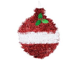 1501-7210 Шар Новогодний мишура 28см/G