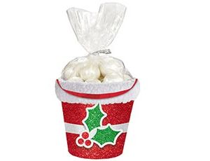 1502-2617 Ведерко бум Рождество блеск 8х9х6см/A