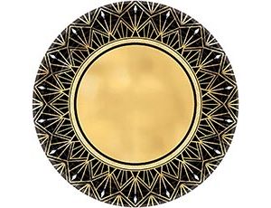 1502-3460 Тарелка Голливуд Орнамент 17см 8шт/A