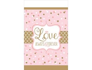 1502-3695 Скатерть бум Love Бриллиант 1,4х2,6м/А