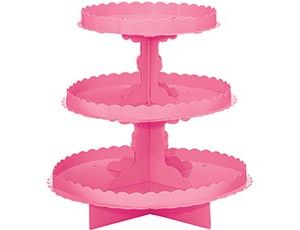 1502-3828 Стойка д/кексов 3 яруса Pink/А