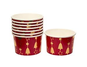 1502-5176 Стакан д/угощ Елки ослепительн 220мл/N