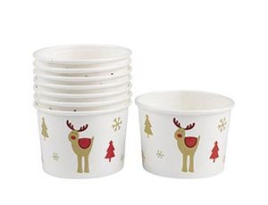 1502-5177 Стакан д/угощ Олень 220мл 8шт/N