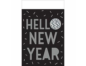 1502-5311 Скатерть п/э HNY Диско 1,4х2,6м/А