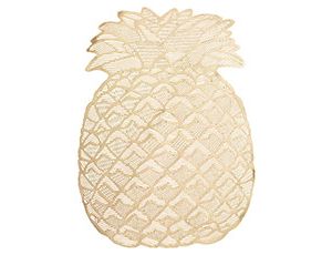 1502-5444 Коврик настольн пластик Ананас 46х34см/А