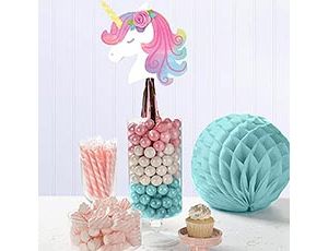 1502-5484 Декор сладк стола Единорог Нежный 42см/А