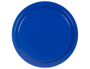 1502-6086 Тарелка синяя 23см 6шт/G